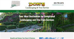 Desktop Screenshot of donstreecare.com