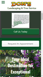 Mobile Screenshot of donstreecare.com